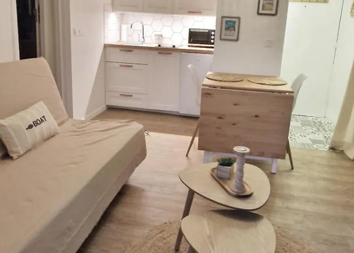 Cosy Avec Balcon 4 Personnes Max アパート ヴィレ・シュル・メール